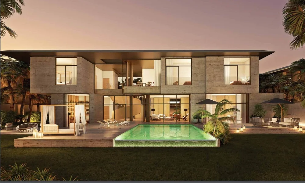 خانه لوکس ۵ خوابه Bulgari Resorts & Residences در دبی 