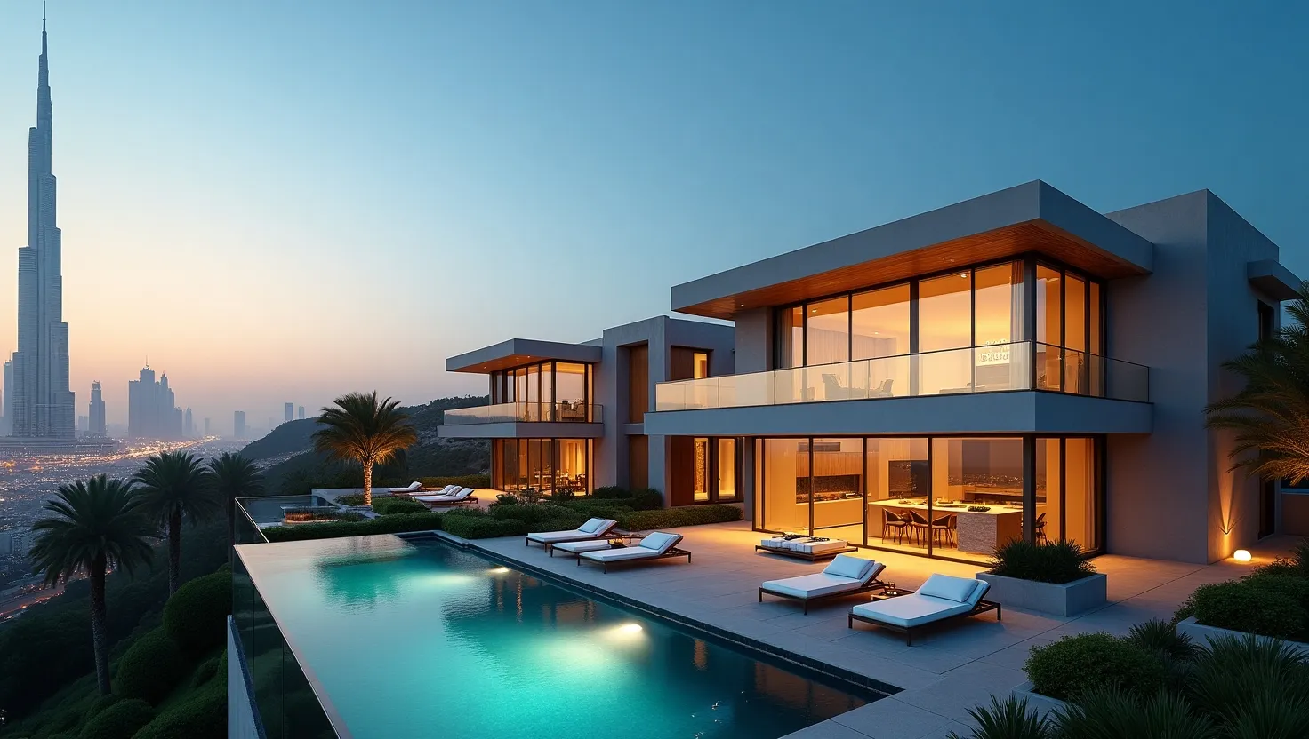 خانه های لوکس در دبی