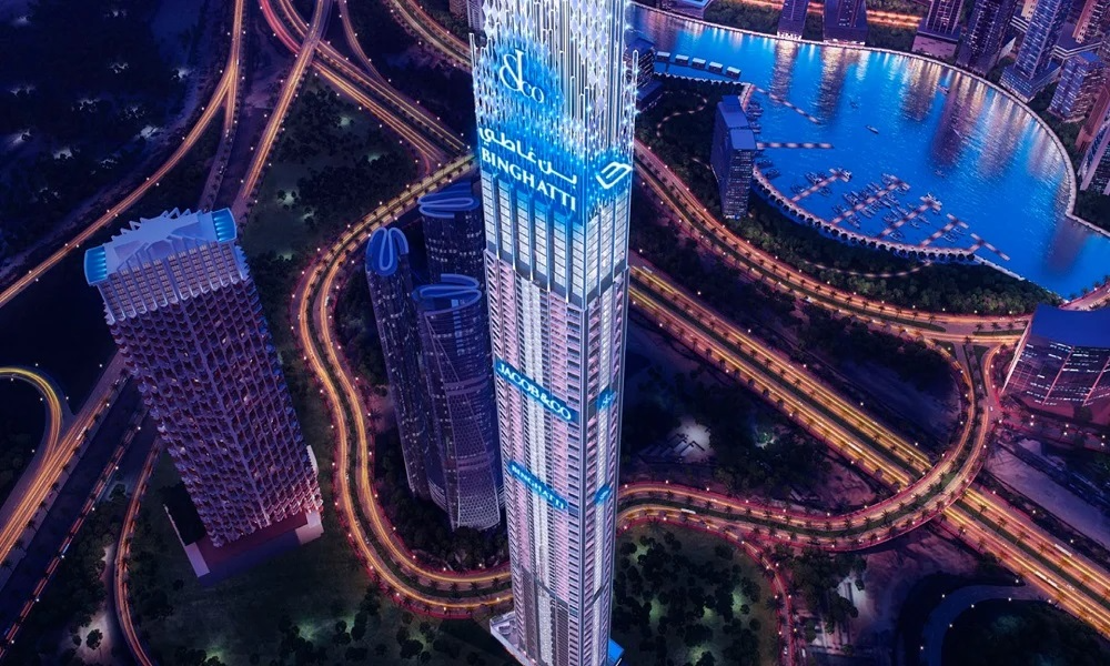 برج بن غاطی از برج های معروف دبی