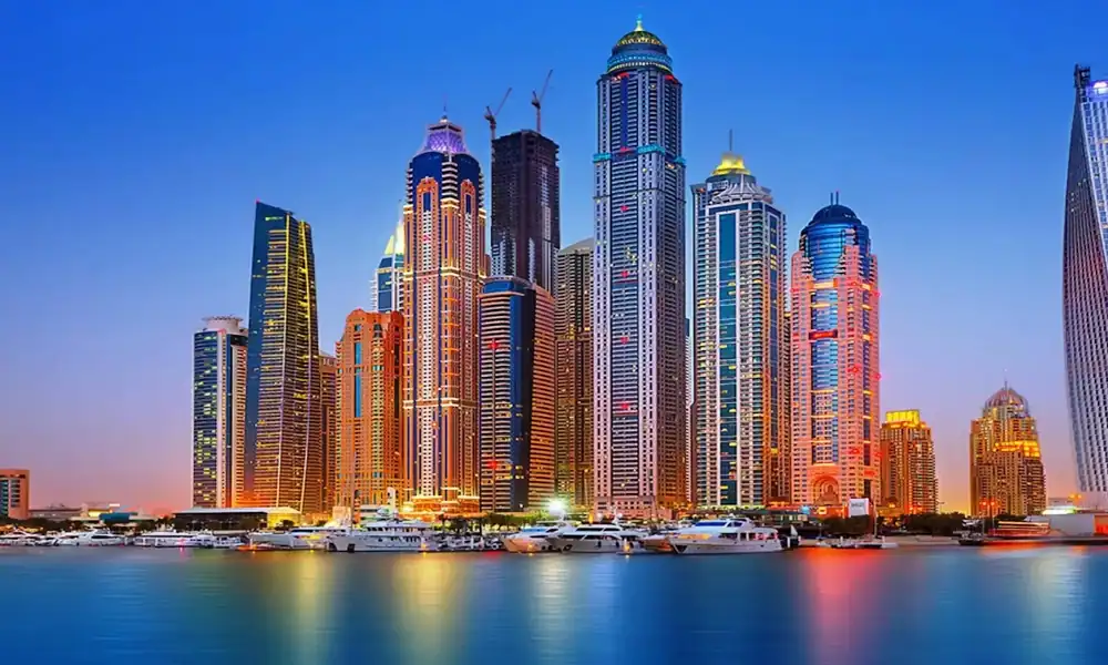 برج الیت رزیدنس از برج های معروف دبی