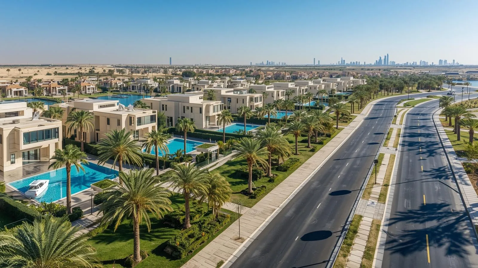 شهرک های ویلایی دبی