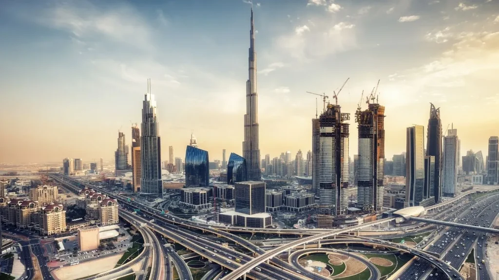 خیابان شیخ زاید دبی