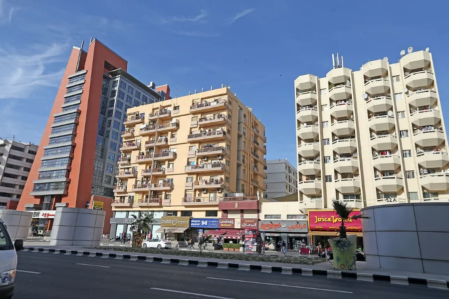 خیابان الرقه دبی